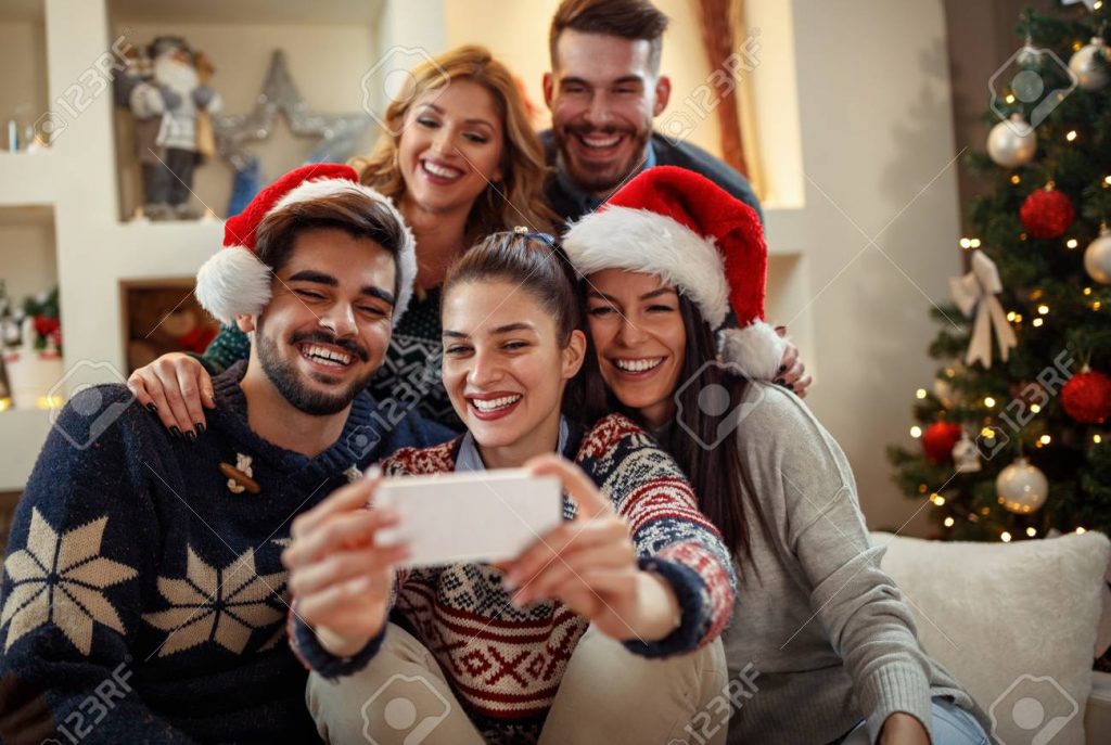Christmas selfie